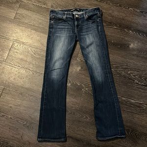 Express denim bootcut jeans. Size 8.